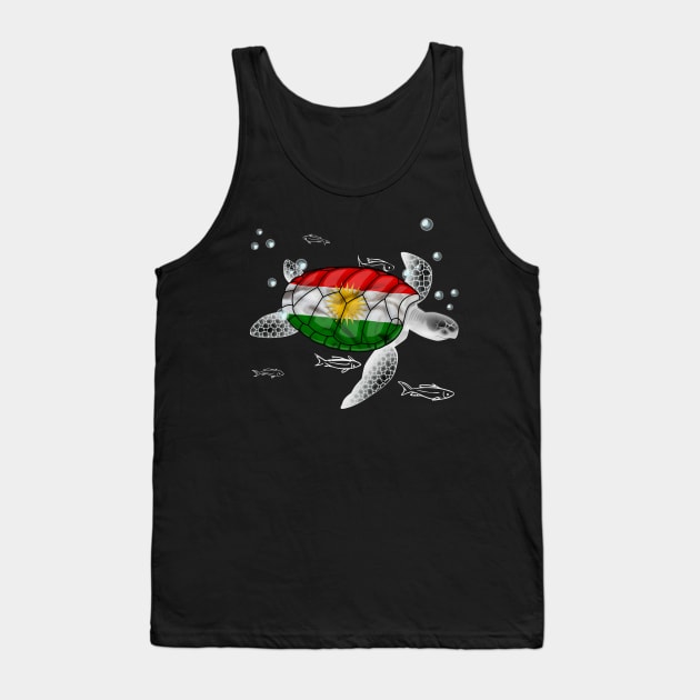 Kurdistan Turtle Tank Top by Fusti